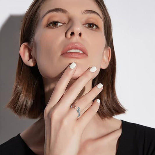 Creative Roses Ring Elegant Simple Twin Ring - Longlife all products