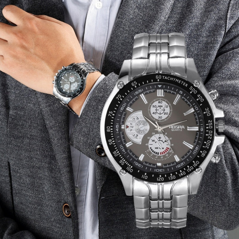 Original Men's Watches Stainless Steel Luminous Calendar Display Quartz Watch For Men Fashion Sports Man Watch - Longlife all products